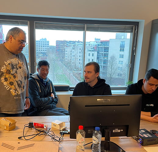Developers discussing