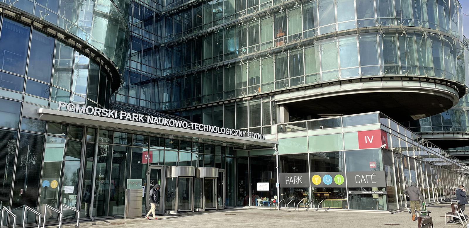 entrance of office