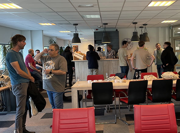 Developers discussing